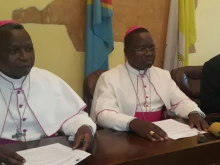 Members of the standing committee of the National Episcopal Conference of Congo (CENCO).